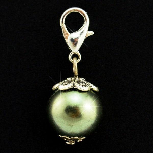 Immagine prodotto Hermex Ciondolo Charm per Thomas Sabo / Bracciale Pandora - Verde (Acciaio inossidabile)