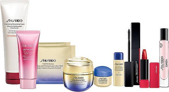 Actual product image Shiseido Blockbuster Vanity Kit 2024 gift set (Facial care set)