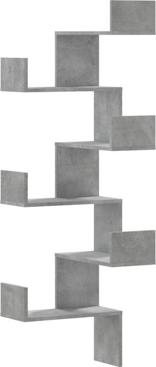 Immagine prodotto VidaXL Scaffale a muro ad angolo (45 x 45 x 147 cm)