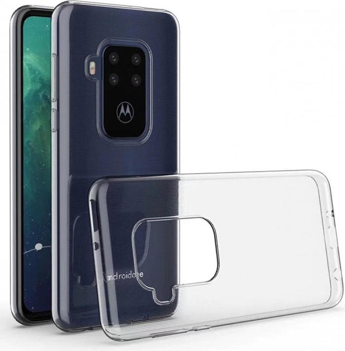 Actual product image Screenguard Motorola One Zoom Flexible TPU Clear Case (Motorola One Zoom)