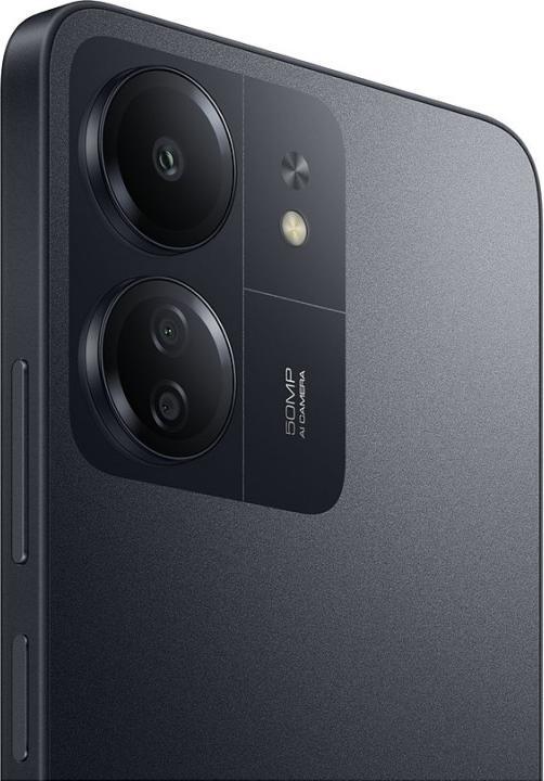Productafbeelding Xiaomi Redmi 13C 4+128GB nachtzwart (128 GB, Middernachtelijk zwart, 6.74", Dubbele SIM, 50 Mpx, 4G)