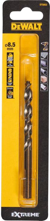 Immagine prodotto DeWalt Trapano per metallo HSSG EXTREME 2 (8,5 millimetri)