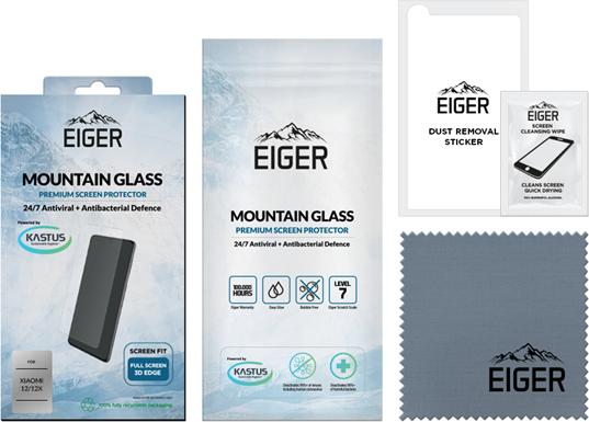 Image du produit Eiger Mountain Glass Clear Edge (1 pièce(s), Xiaomi 12, Xiaomi 12X)
