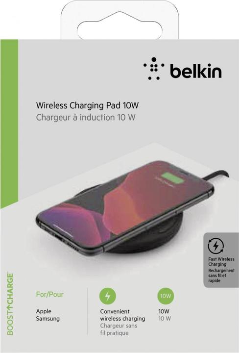 Image du produit Belkin Wireless Charging Pad (10 W)