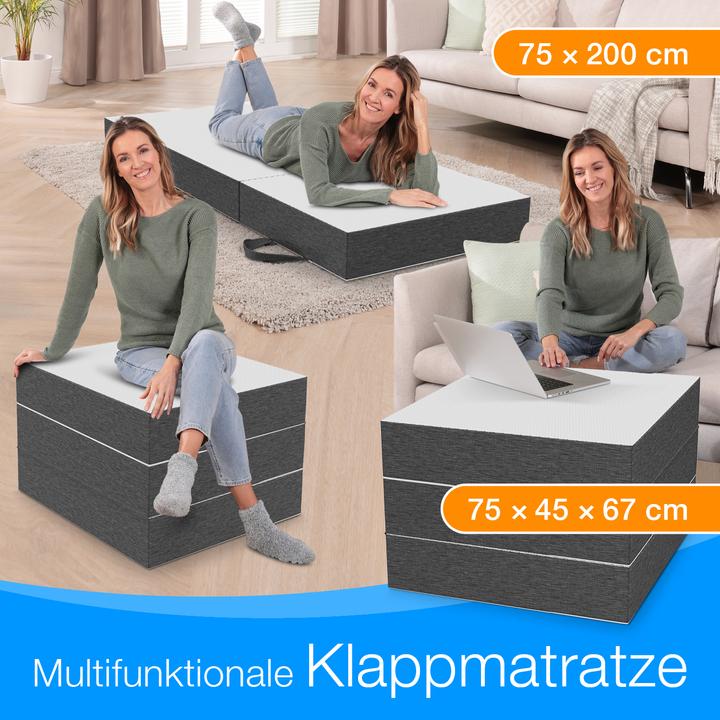 Produktbild Bestschlaf Premium Visco Klappmatratze (75 x 200 cm, Schaumstoffkern)