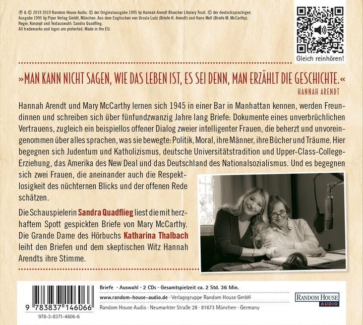 Image du produit En toute confiance (Hannah Arendt, Mary McCarthy, Allemand)