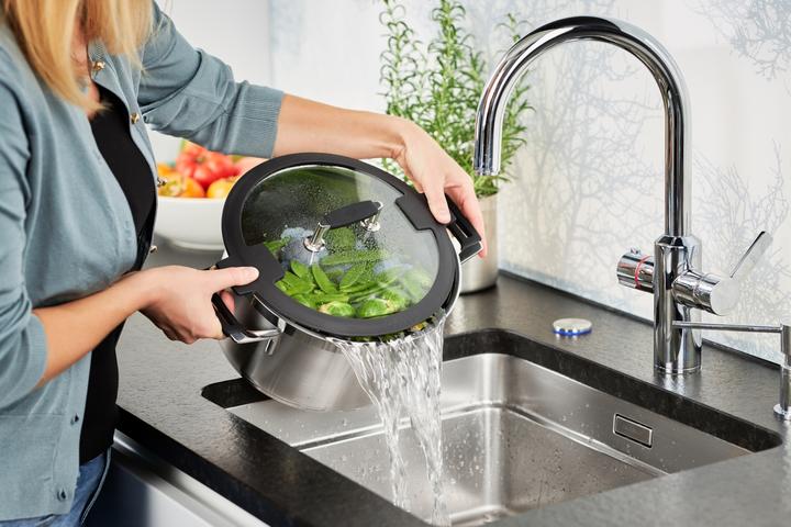 Produktbild Rösle Topfset 6-tlg. SILENCE PRO Edelstahl (Pfannenset + Topfset, Edelstahl)