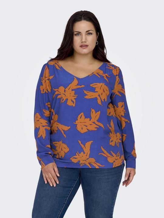 Image du produit Only Top Curvy Print à manches longues (48)