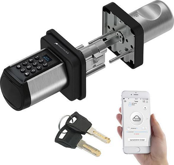 VisorTech Elektronischer Tür-Schliesszylinder