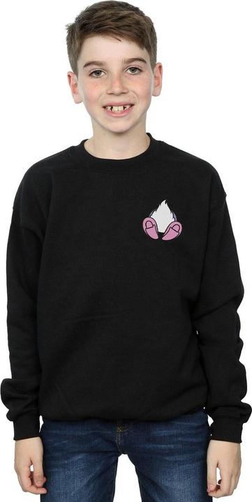 Actual product image Disney Boys Daisy Duck Backside Breast Print Sweatshirt (116)