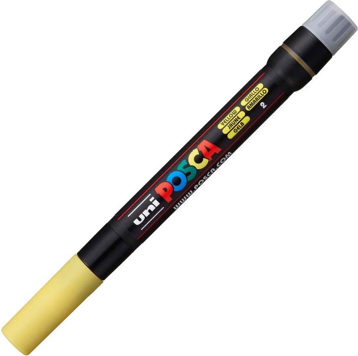 Produktbild Posca Marker Pinselspitze (Gelb, 10 mm, 1 x)