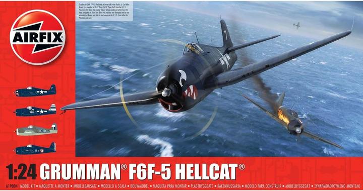 Actual product image Airfix Grumman F6F-5 Hellcat 1:24 kit