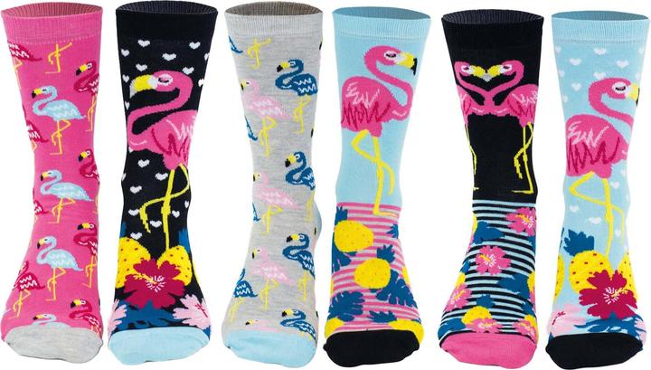 Immagine prodotto United Oddsocks Vai Flamingo (confezione da 3, 37 - 42)