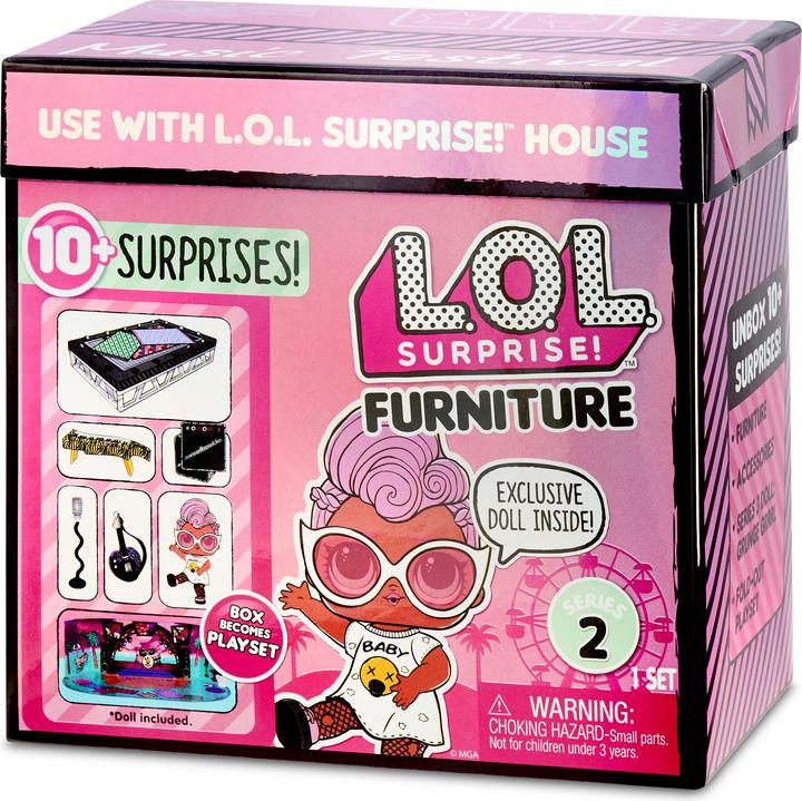 Image du produit L.O.L. Surprise! Furniture- Music Festival with Grunge Grrrl