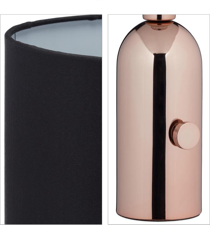 Image du produit Relaxdays Lampe de chevet (E14)