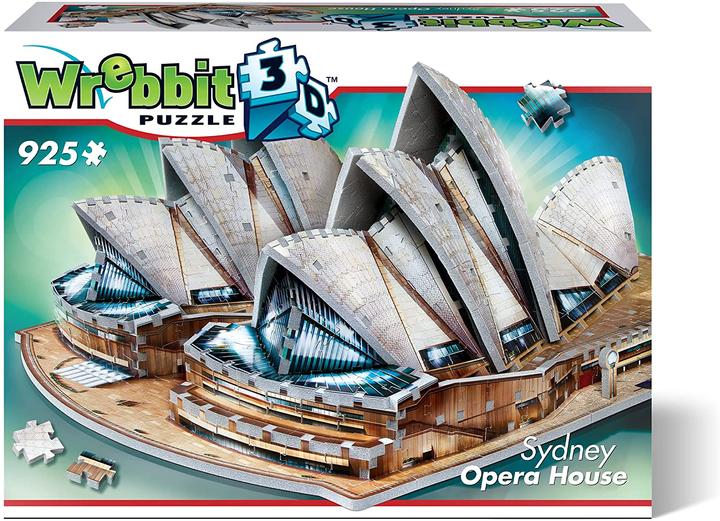 Actual product image Wrebbit 3D Sydney Opera House (925 pieces)