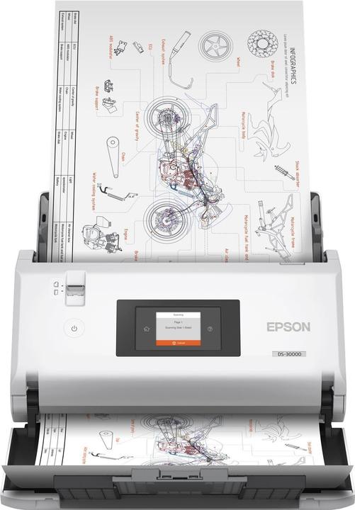 Actual product image Epson Scanner WorkForce DS-30000 (USB)