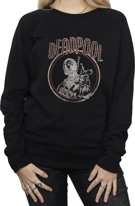 Produktbild Deadpool Vintage Circle Sweatshirt (M)