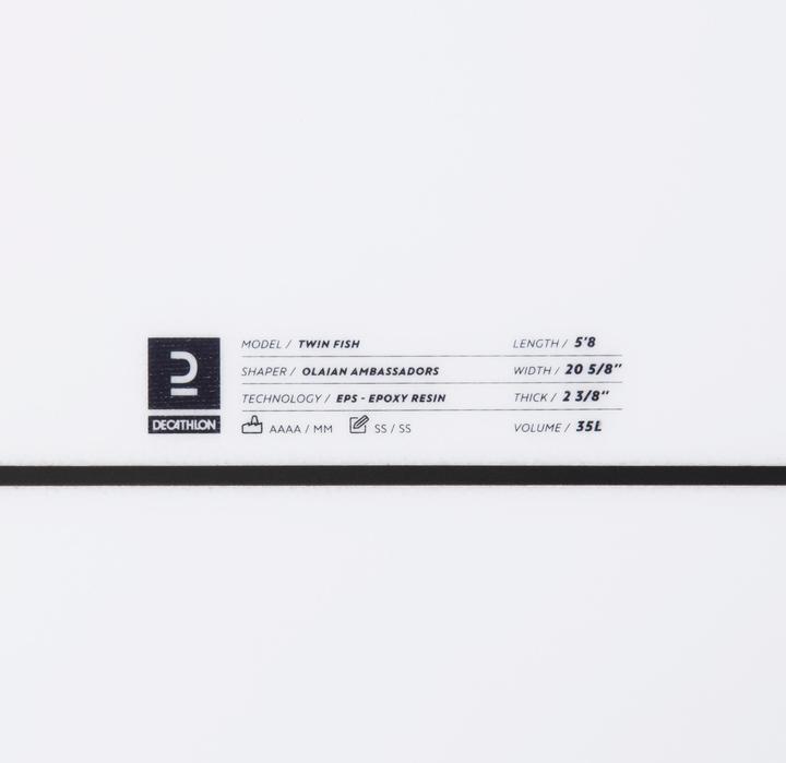 Actual product image Olaian FISH 900 (5'8")
