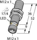 Produktbild Turck Induktiver Näherungsschalter 4mm