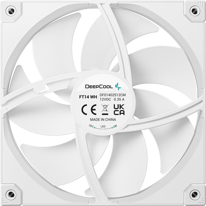 Actual product image Deepcool FT14 140x140x25 wh (140 mm, 1 x)