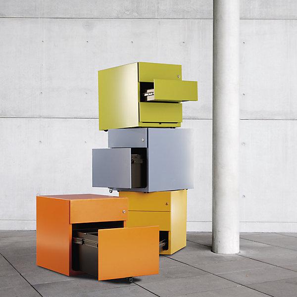 Actual product image Bisley Roll container Note™, with 1 suspension file, 1 universal drawer (42 x 77.5 x 49.5 cm)