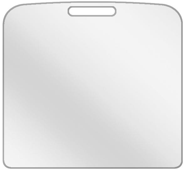Actual product image Dipos Screen Protector Crystalclear (2 Piece, Amplicomms PowerTel M6300)