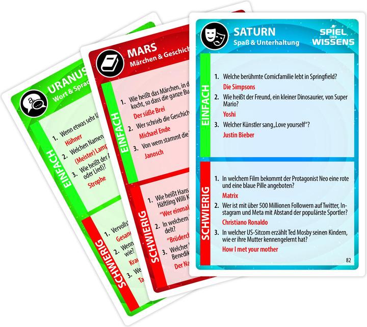 Produktbild Jumbo Kartenspiel Spiel des Wissens (Deutsch)