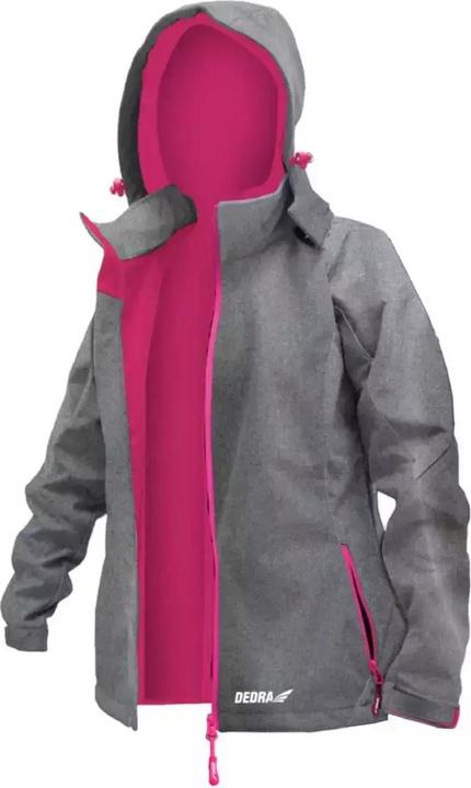 Produktbild Dedra Damen-Softshelljacke, Grösse S, 96 % Polyester + 4 % Elasthan (BH65KS-S) (S)