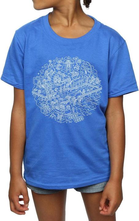 Image du produit Star Wars - T-shirt CHRISTMAS DEATH STAR - Fille (140, 146)