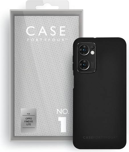 Immagine prodotto Case FortyFour Copertina morbida No.1 nera (Oppo Find X5 Lite)
