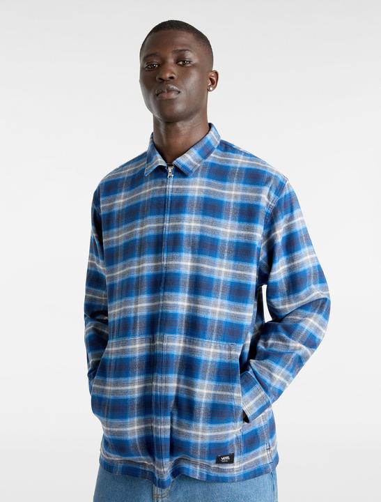 Actual product image Vans Montwood Zip Flannel Dress Blues/True Blue (M)
