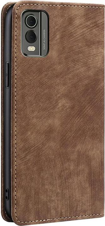 Immagine prodotto Cover-Discount Nokia C32 - Custodia con blocco RFID marrone (Nokia C32)