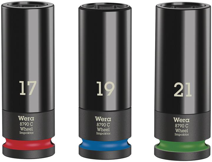 Wera Wheel Impaktor C Set 1 (19 mm, 17 mm, 18 mm)