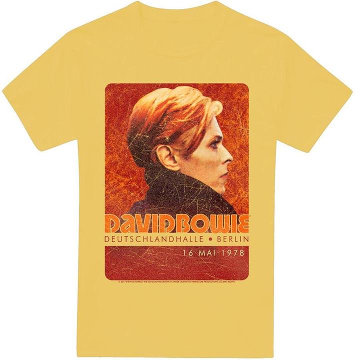 David Bowie Stage Tour Berlin '78 TShirt