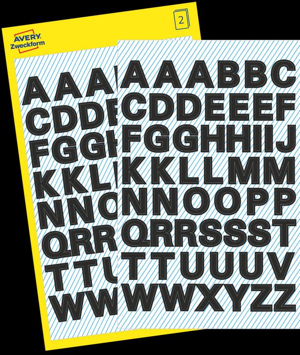 Immagine prodotto Avery Bucarelli-Etiketten 'A-Z' 3780