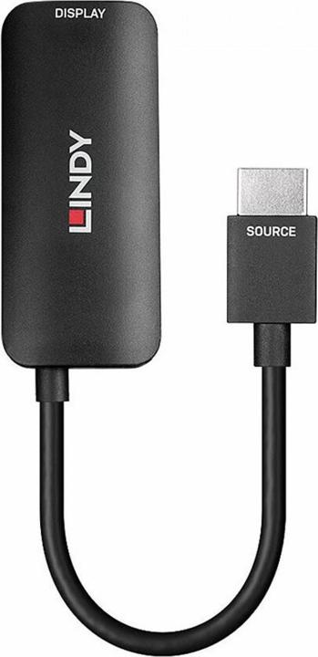 Image du produit Lindy Convertisseur HDMI 4K60 vers DisplayPort 1.2 Pour connecter une source HDMI à un écran DisplayPort (HDMI, 15.70 cm)
