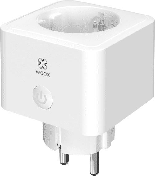 Actual product image Woox R6087 SMART POWER PLUG EU white 16A IP20 100-230V AC