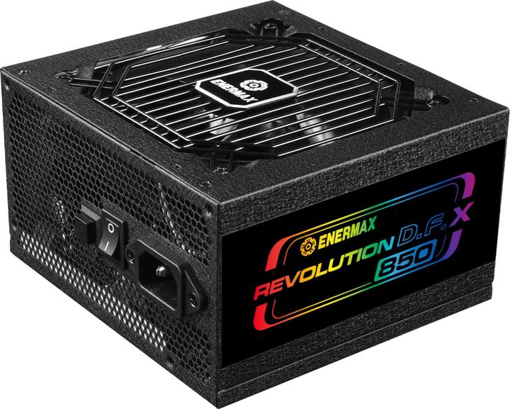 Immagine prodotto Enermax Revolution D.F. X ARGB ATX3.0 PCI-e 5.0 Alimentatore PC 850W 80Plus Gold Full Modular 2X 12VHPWR (850 W)