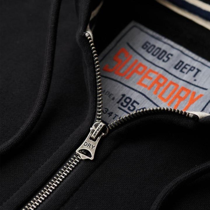 Produktbild Superdry Sweatjacke Casual Figurbetont Essential Logo Zip Hoodie (M)