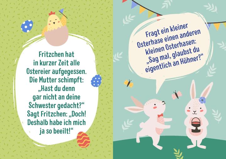 Produktbild Die lustigsten Osterwitze für Kinder (Deutsch, Pattloch Verlag, 2024)