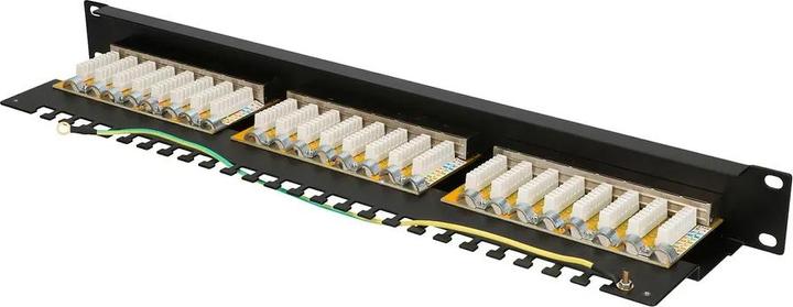 Actual product image Extralink CAT5E STP V2 | Patch panel | 24 port