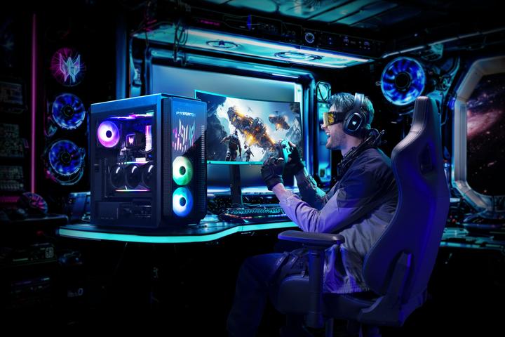 Image du produit Acer Predator Orion 7000 PO7-660 IU9K85814 gaming pc (64 Go, 2000 Go, GeForce RTX 5080)