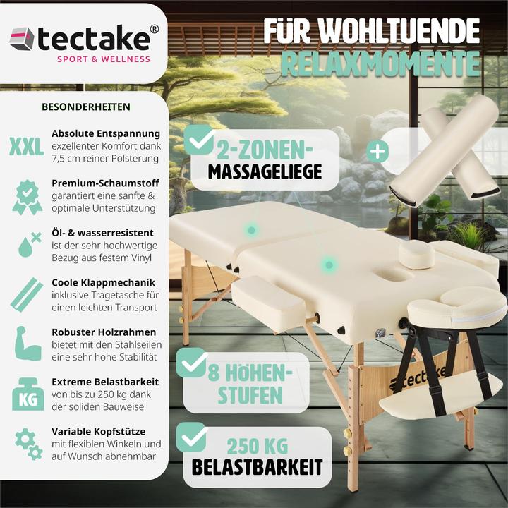 Image du produit tectake Table de massage