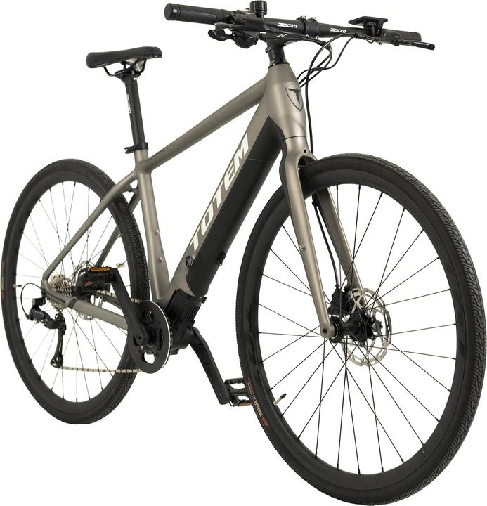 Produktbild Totem Urban E-Bike Fitness 28" HWD Mittelmotor 70NM / 6,4Ah platin (48 cm)