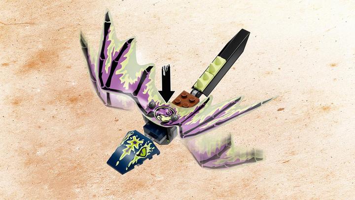 Actual product image LEGO Flight with the Ninja Flying Glider (71749, LEGO Ninjago)