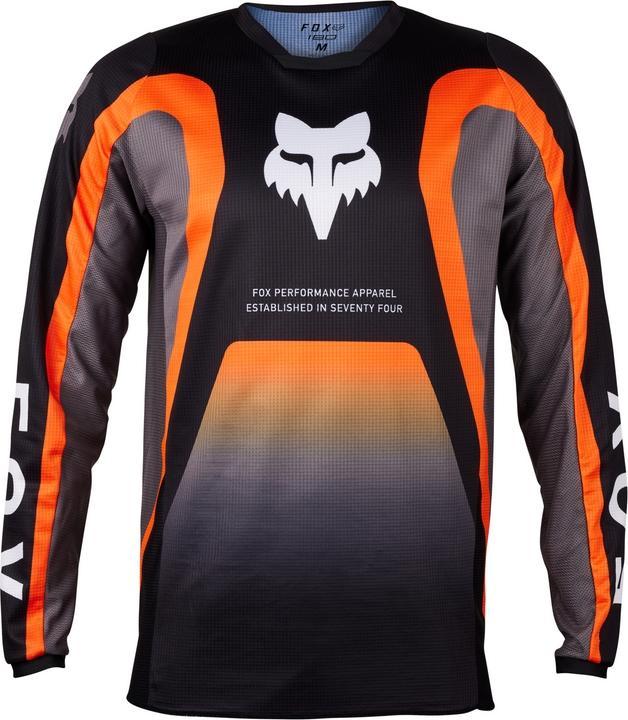 Actual product image Fox JERSEY 24 180 BALLAST BLK/GRY (L)