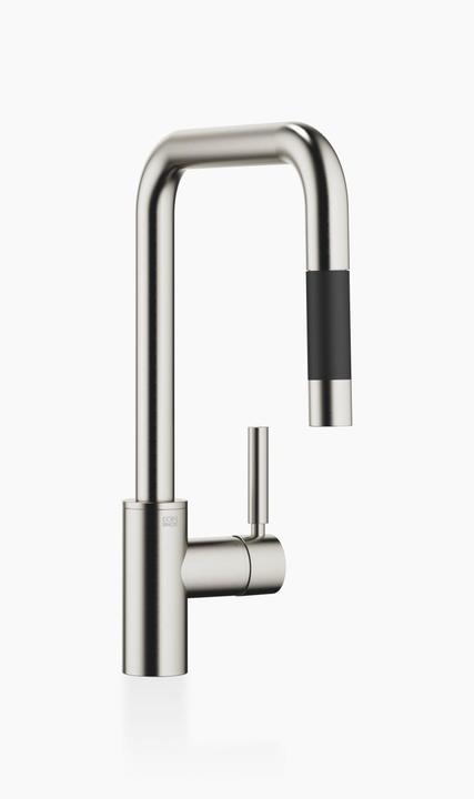 Actual product image Dornbracht META Square kitchen faucet, single lever faucet, pull-down, with shower function, project