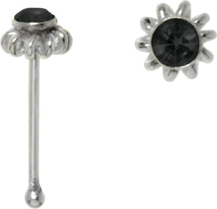 Produktbild Bijouteria Nasenpiercing (Silber 925, Kristall)