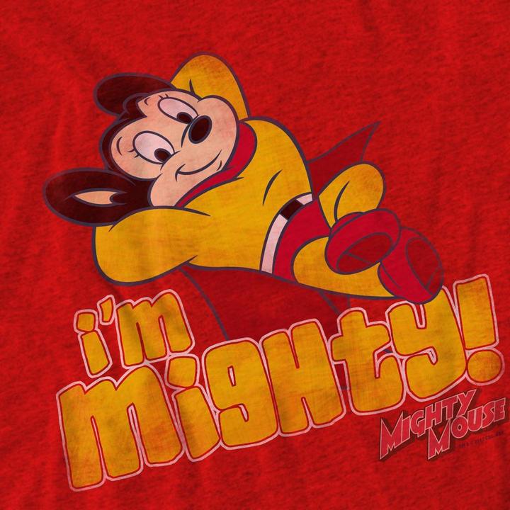 Actual product image Fruit of the Loom Unisex Adult I'm Mighty T-Shirt (XL)